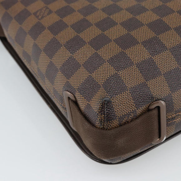 LOUIS VUITTON Damier Ebene Brooklyn PM Shoulder Bag N51210 LV Auth 188513