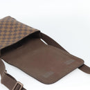 LOUIS VUITTON Damier Ebene Brooklyn PM Shoulder Bag N51210 LV Auth 188513-10
