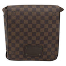 LOUIS VUITTON Damier Ebene Brooklyn PM Shoulder Bag N51210 LV Auth 188513-13