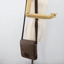 LOUIS VUITTON Damier Ebene Brooklyn PM Shoulder Bag N51210 LV Auth 188513-24
