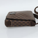 LOUIS VUITTON Damier Ebene Brooklyn PM Shoulder Bag N51210 LV Auth 188513-4