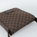 LOUIS VUITTON Damier Ebene Brooklyn PM Shoulder Bag N51210 LV Auth 188513-6