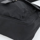 PRADA Shoulder Bag Nylon Black Silver Auth 188514-9