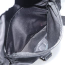 PRADA Shoulder Bag Nylon Black Silver Auth 188514-24