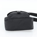 PRADA Shoulder Bag Nylon Black Silver Auth 188514-5