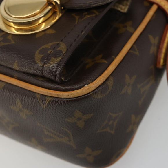 LOUIS VUITTON Monogram Hudson Shoulder Bag M40027 LV Auth 188515SAV