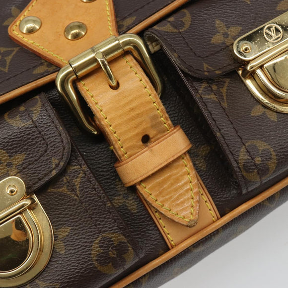 LOUIS VUITTON Monogram Hudson Shoulder Bag M40027 LV Auth 188515SAV