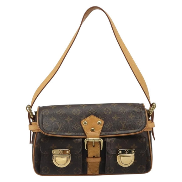 LOUIS VUITTON Monogram Hudson Shoulder Bag M40027 LV Auth 188515SAV