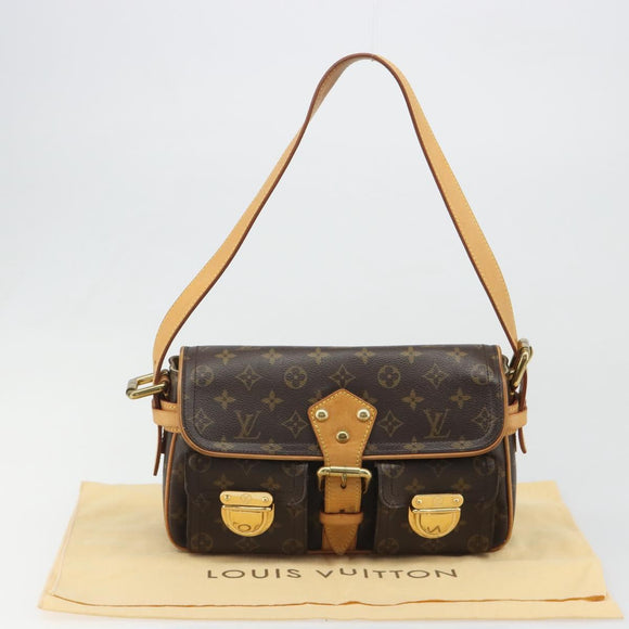 LOUIS VUITTON Monogram Hudson Shoulder Bag M40027 LV Auth 188515SAV