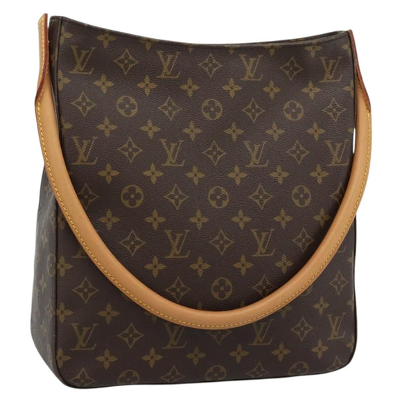 LOUIS VUITTON Monogram Looping GM Shoulder Bag M51145 LV Auth 188519SAV