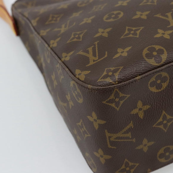 LOUIS VUITTON Monogram Looping GM Shoulder Bag M51145 LV Auth 188519SAV