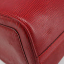 LOUIS VUITTON Epi Speedy 30 Handtas Castilian Rood M43007 LV Auth 188522V-17
