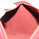 LOUIS VUITTON Epi Speedy 30 Handtas Castilian Rood M43007 LV Auth 188522V-21