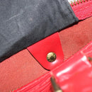 LOUIS VUITTON Epi Speedy 30 Handtas Castilian Rood M43007 LV Auth 188522V-11