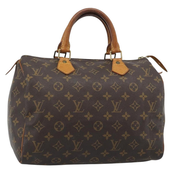 LOUIS VUITTON Monogram Speedy 30 Hand Bag M41526 LV Auth 188523A
