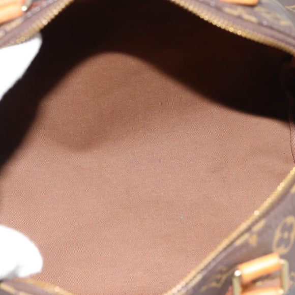 LOUIS VUITTON Monogram Speedy 30 Hand Bag M41526 LV Auth 188523A