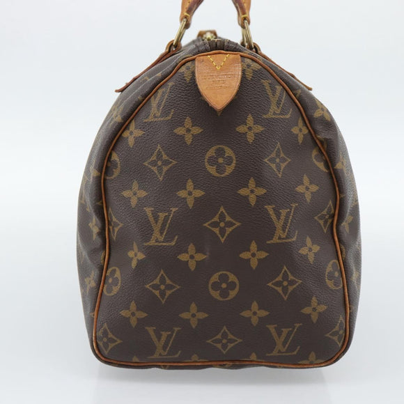 LOUIS VUITTON Monogram Speedy 30 Hand Bag M41526 LV Auth 188523A