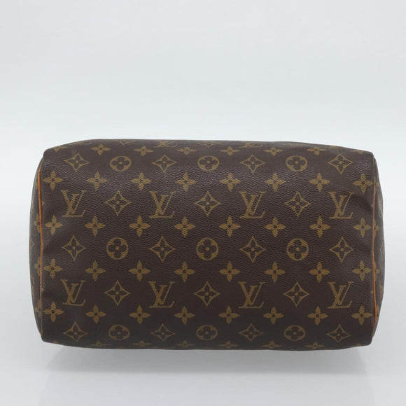 LOUIS VUITTON Monogram Speedy 30 Hand Bag M41526 LV Auth 188523A