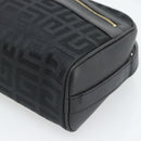 GIVENCHY Shoulder Bag Canvas Black Auth 188526-9