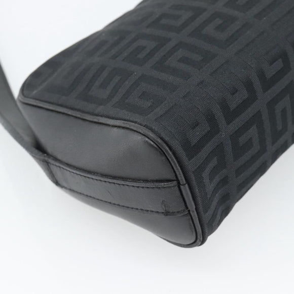 GIVENCHY Shoulder Bag Canvas Black Auth 188526