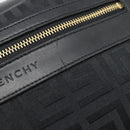 GIVENCHY Shoulder Bag Canvas Black Auth 188526-17