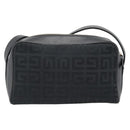 GIVENCHY Shoulder Bag Canvas Black Auth 188526-2