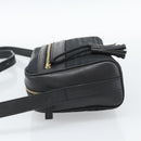 GIVENCHY Shoulder Bag Canvas Black Auth 188526-3