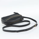 GIVENCHY Shoulder Bag Canvas Black Auth 188526-7