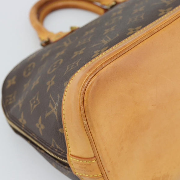 LOUIS VUITTON Monogram Alma Hand Bag M51130 LV Auth 188527