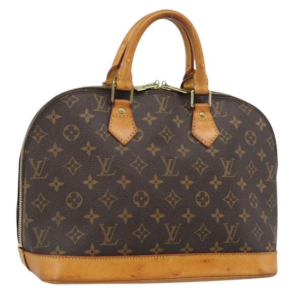 LOUIS VUITTON Monogram Alma Hand Bag M51130 LV Auth 188527