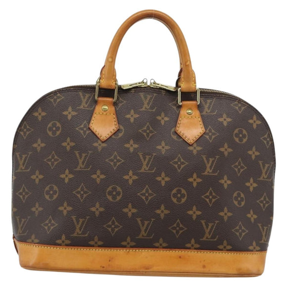 LOUIS VUITTON Monogram Alma Hand Bag M51130 LV Auth 188527