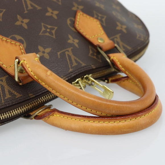 LOUIS VUITTON Monogram Alma Hand Bag M51130 LV Auth 188527