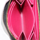 LOUIS VUITTON Multicolor Zippy Coin Purse Black M93740 LV Auth 188528A-11
