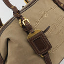 PRADA Shoulder Bag Shoulder Bag Canvas Beige Auth 188534SAV-19