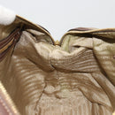 PRADA Shoulder Bag Shoulder Bag Canvas Beige Auth 188534SAV-22
