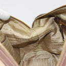 PRADA Shoulder Bag Shoulder Bag Canvas Beige Auth 188534SAV-23