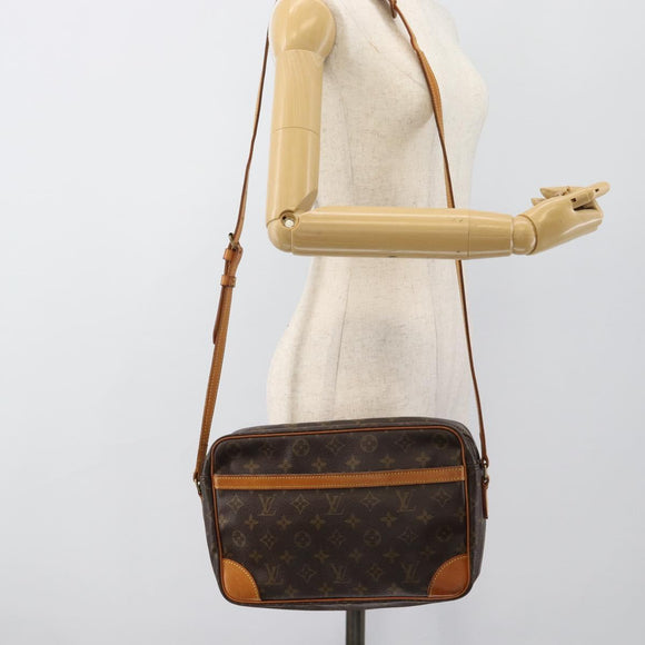 LOUIS VUITTON Monogram Trocadero 30 Shoulder Bag M51272 LV Auth 188536