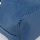 LOUIS VUITTON Epi Petit Noe Shoulder Bag Blue M44105 LV Auth 188537-16