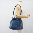 LOUIS VUITTON Epi Petit Noe Shoulder Bag Blue M44105 LV Auth 188537-19