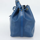 LOUIS VUITTON Epi Petit Noe Shoulder Bag Blue M44105 LV Auth 188537-4