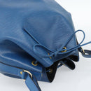 LOUIS VUITTON Epi Petit Noe Shoulder Bag Blue M44105 LV Auth 188537-6