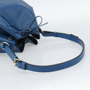 LOUIS VUITTON Epi Petit Noe Shoulder Bag Blue M44105 LV Auth 188537-7