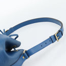 LOUIS VUITTON Epi Petit Noe Shoulder Bag Blue M44105 LV Auth 188537-8