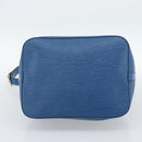 LOUIS VUITTON Epi Petit Noe Shoulder Bag Blue M44105 LV Auth 188537-5