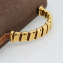 LOEWE Velazquez Hand Bag Leather Brown Gold Auth 188539-7