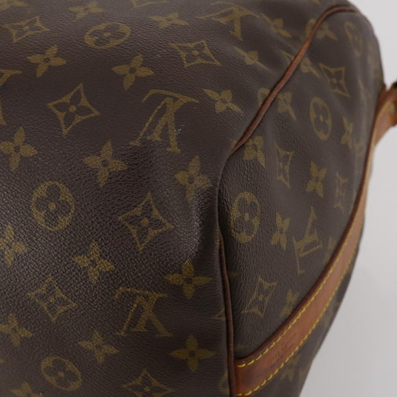 LOUIS VUITTON Monogram Keepall Bandouliere 45 Boston Bag M41418 LV Auth 188540