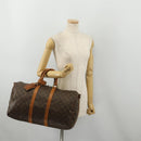 LOUIS VUITTON Monogram Keepall Bandouliere 45 Boston Bag M41418 LV Auth 188540-22