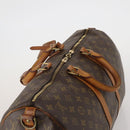LOUIS VUITTON Monogram Keepall Bandouliere 45 Boston Bag M41418 LV Auth 188540-6