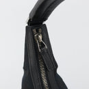GUCCI GG Canvas Shoulder Bag Black Gold 001 4299 1669 Auth 188543A-10