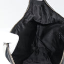GUCCI GG Canvas Shoulder Bag Black Gold 001 4299 1669 Auth 188543A-20